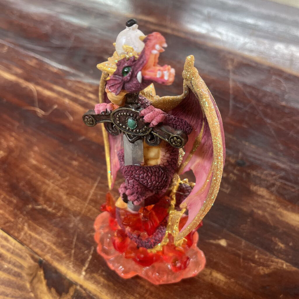 WIZARD AND DRAGON COLLECTIBLE FIGURINE