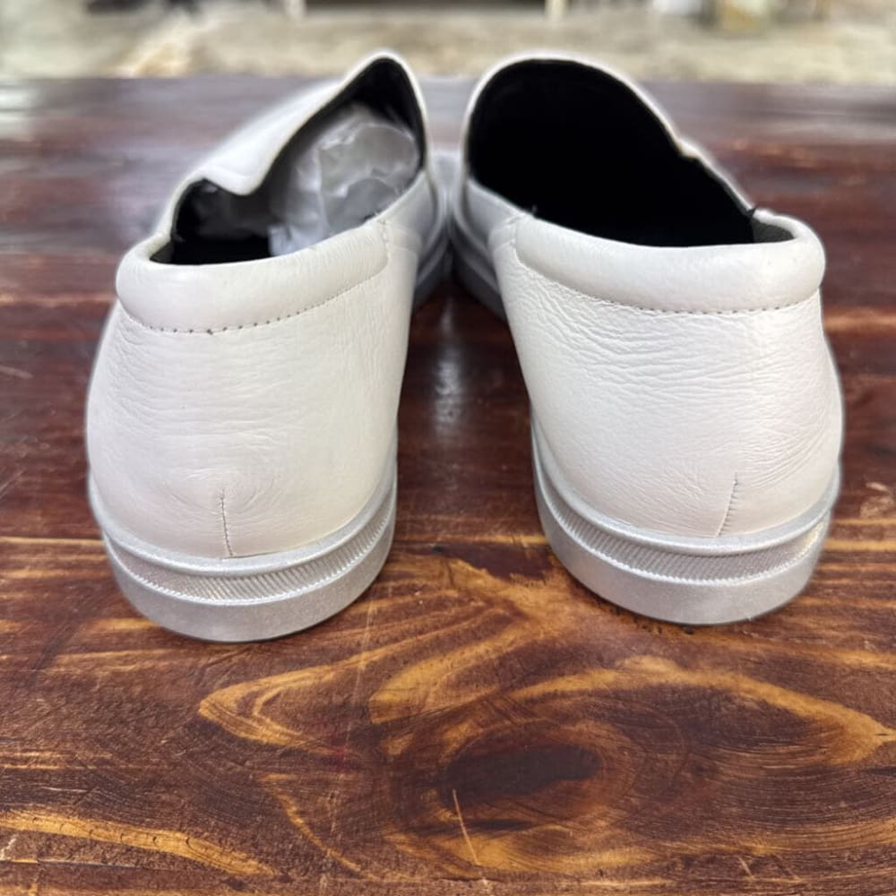 27 EDIT WHITE SHOES SZ 9.5M