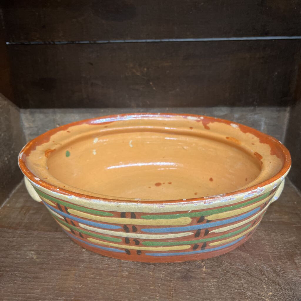 VINTAGE TIAGUEPAQUE MEXICAN FOLK ART POTTERY