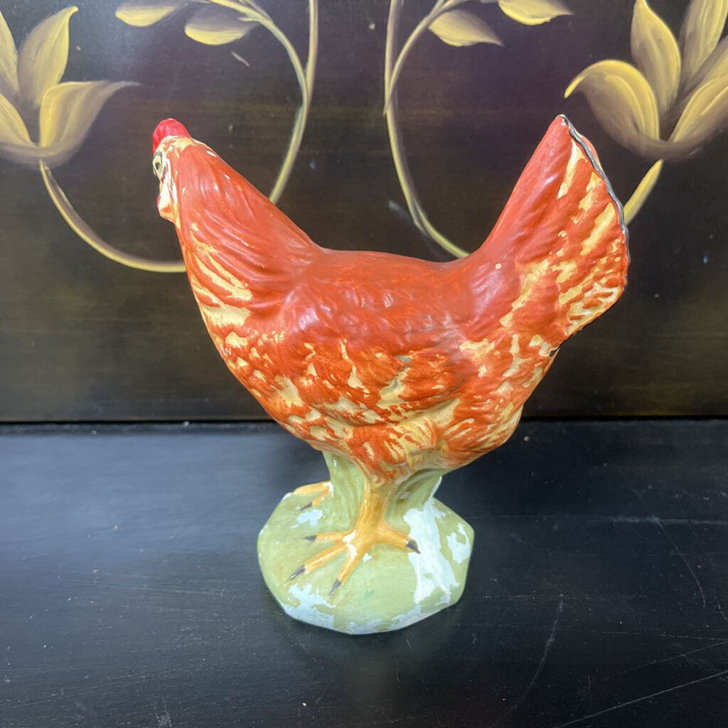 CHICKEN, VINTAGE BISQUE