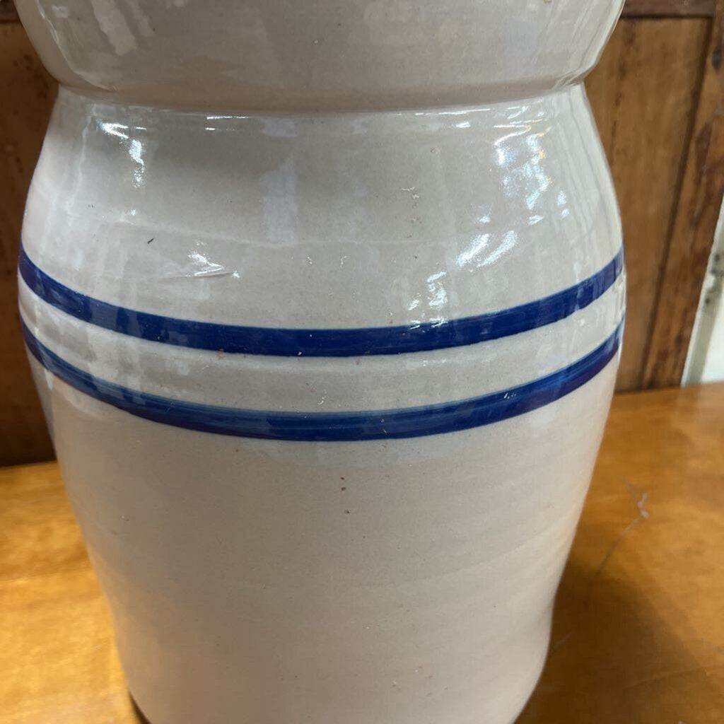 BUTTER CHURN, VTG MARSHALL POTTERY, 3 GAL