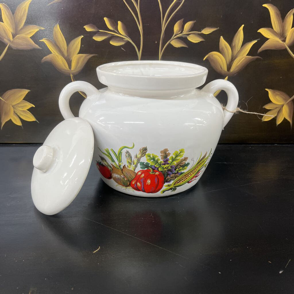 COOKIE JAR/ CROCK, MCCOY SPICE DELIGHT