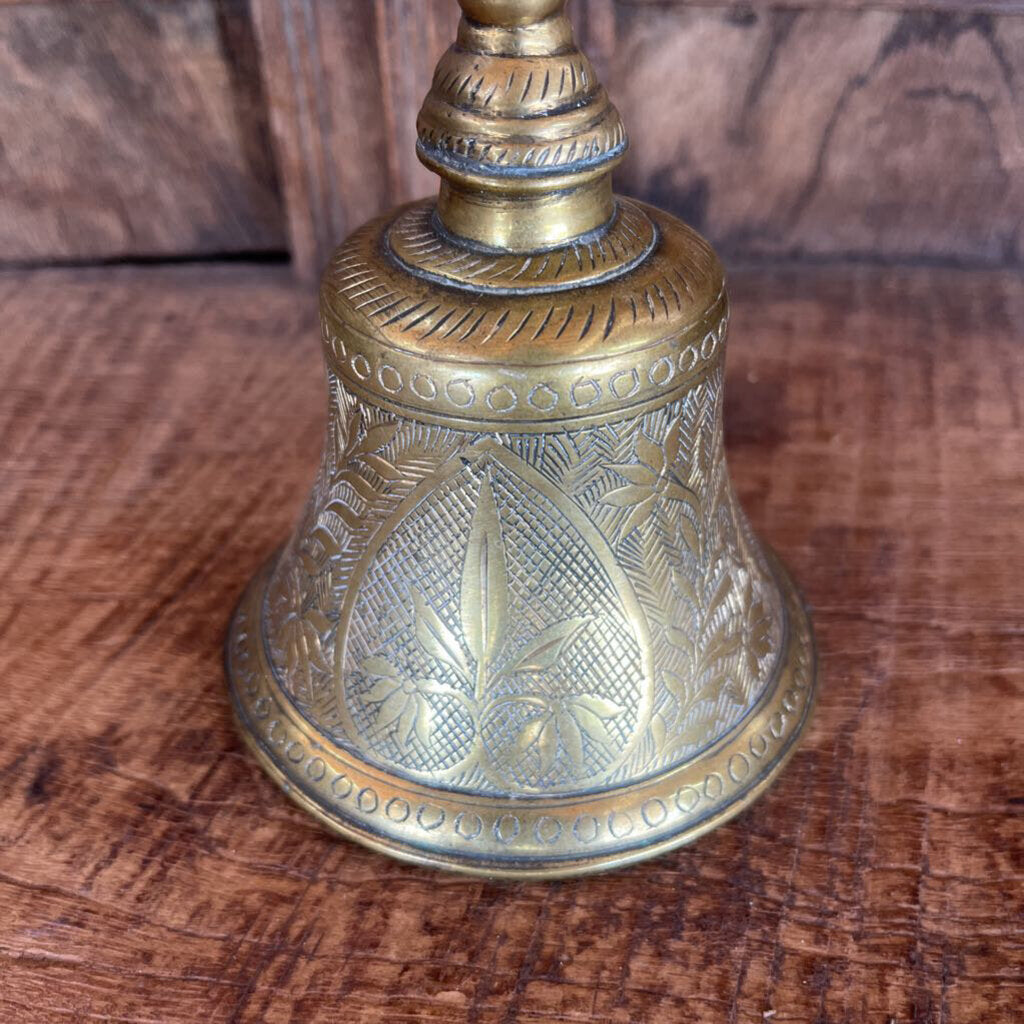 LARGE BRASS DINNER BELL