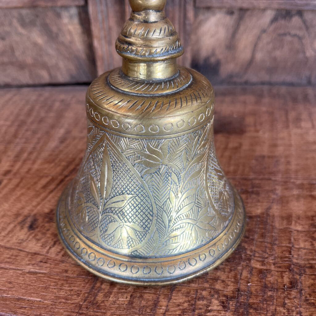 LARGE BRASS DINNER BELL