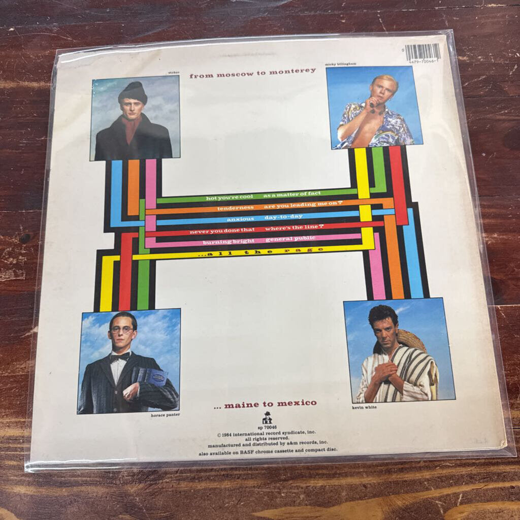 General Public - All the Rage