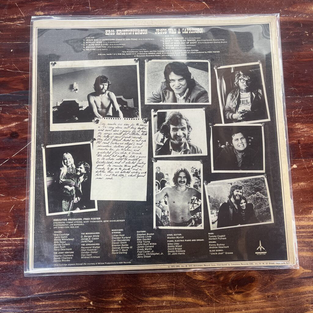 Kris Kristofferson - Jesus Was a Capricorn