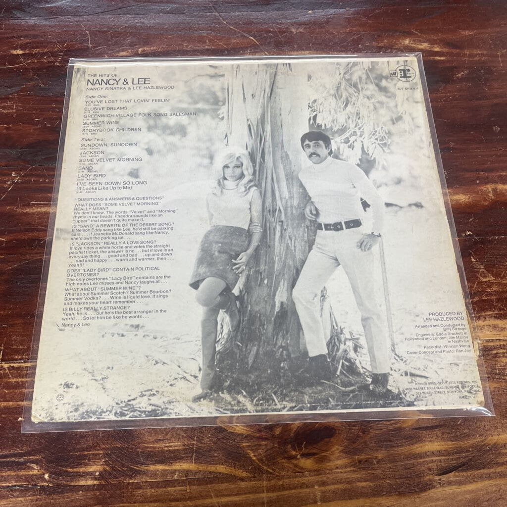 NANCY AND LEE - THE HITS OF NANCY AND LEE