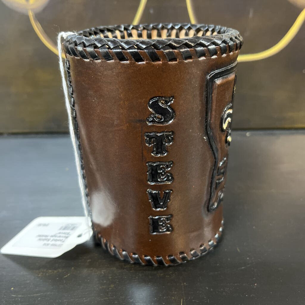 TOOLED SAINTS BEVERAGE HOLDER "STEVE"