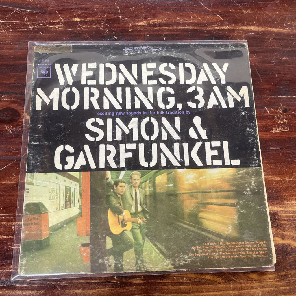 SIMON & GARFUNKEL - WEDNESDAY MORNING, 3 A.M.