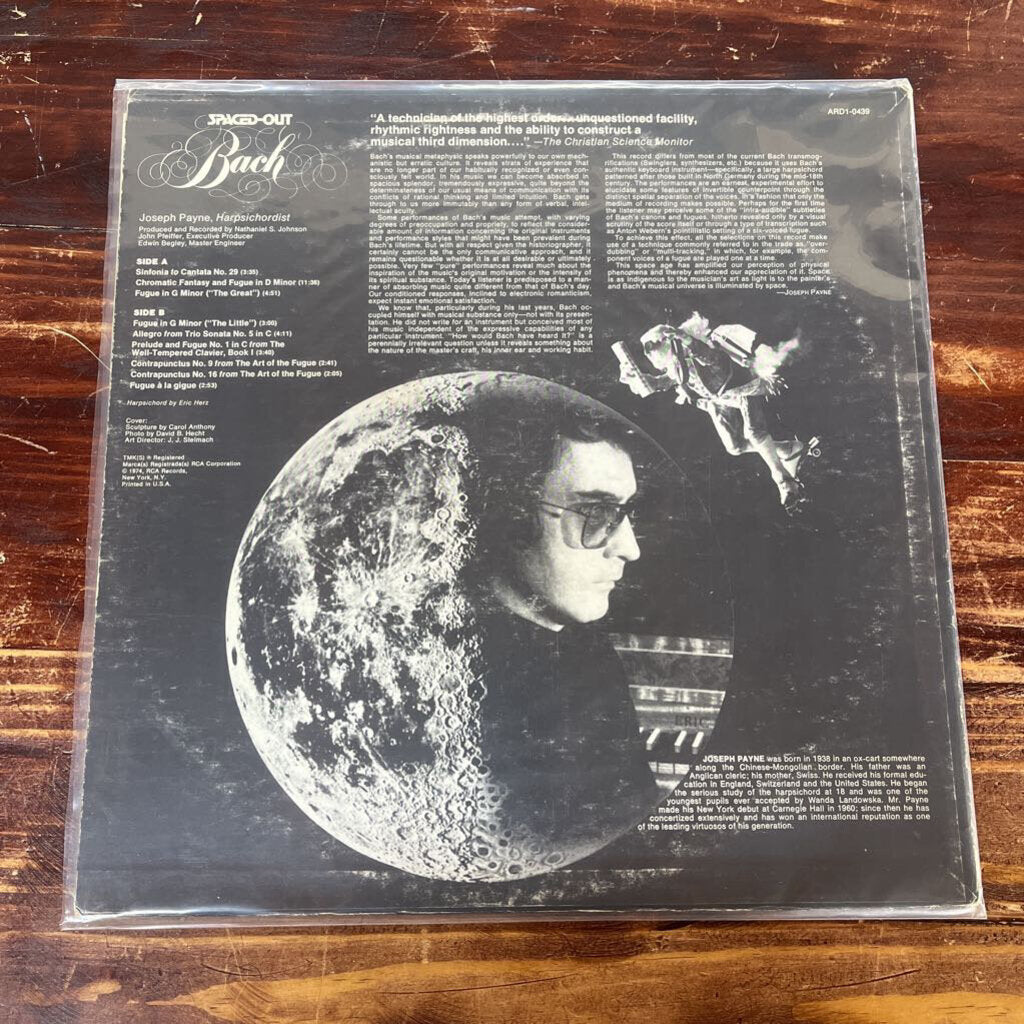 JOSEPH PAYNE - SPACED-OUT BACH
