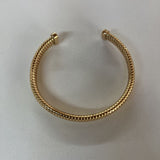GOLDTONE FLEX BRACELET
