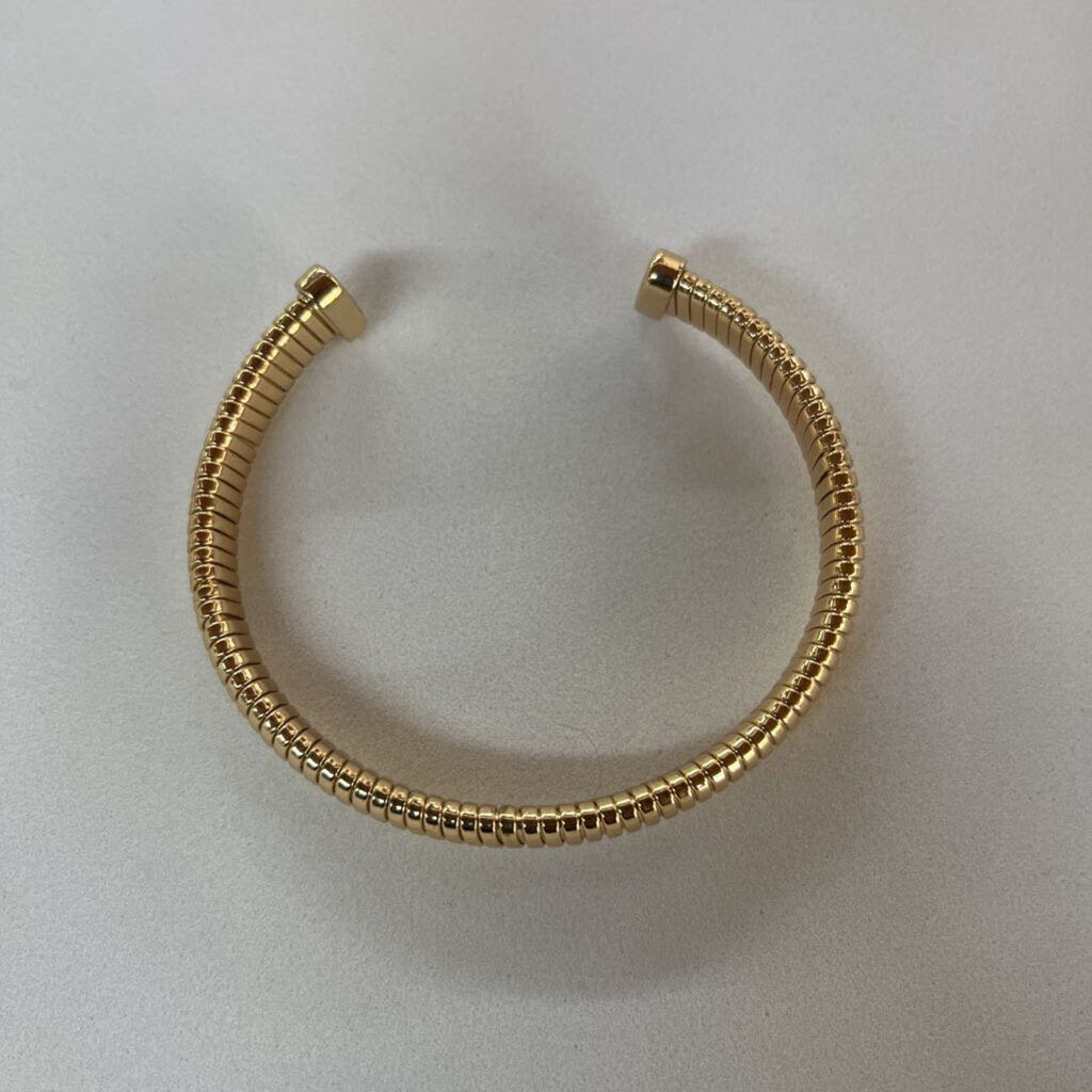 GOLDTONE FLEX BRACELET
