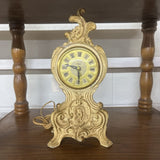 VINTAGE UNITED CLOCK CORP ELECTRIC MODEL 82 CAST IRON CLOCK