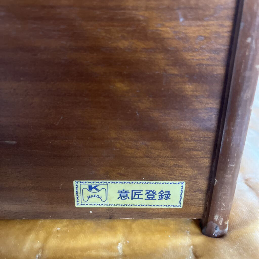 OLD WOOD COUNTERTOP/TRAVEL JEWELRY BOX