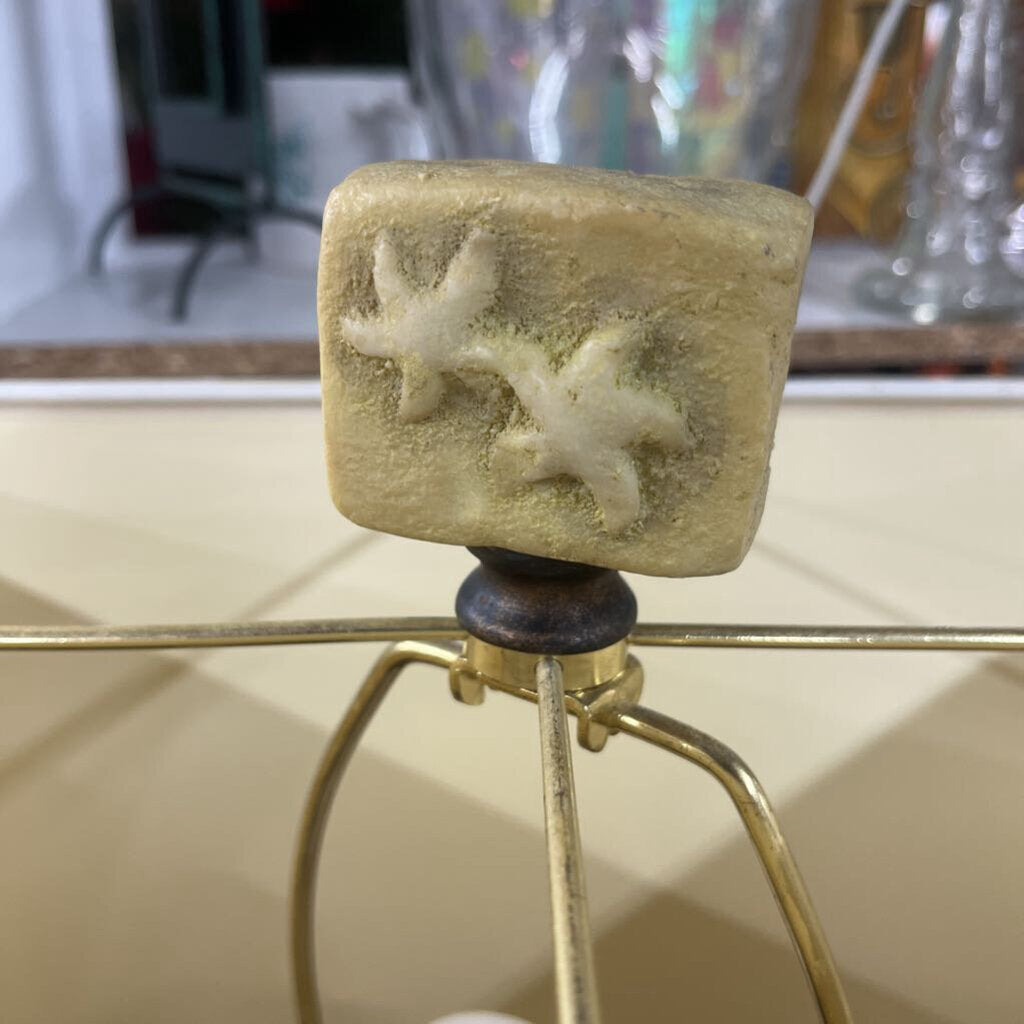 ACCENT TABLE LAMP WITH STARFISH
