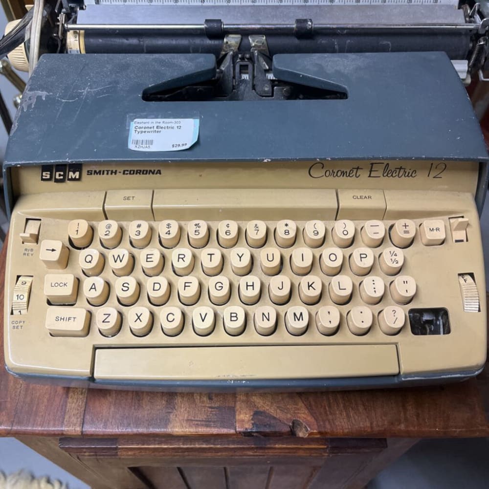 CORONET ELECTRIC 12 TYPEWRITER