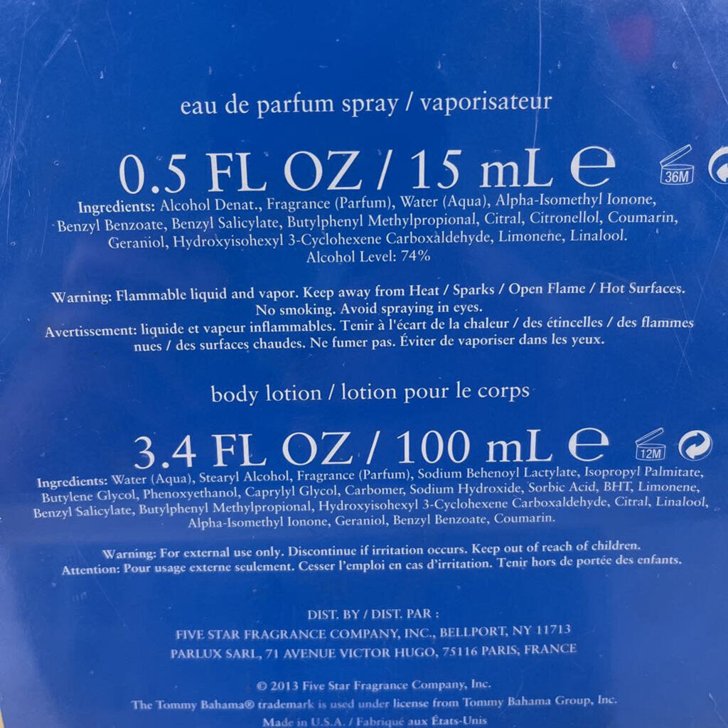 NEW OLD STOCK TOMMY BAHAMA WOMEN COLOGNE