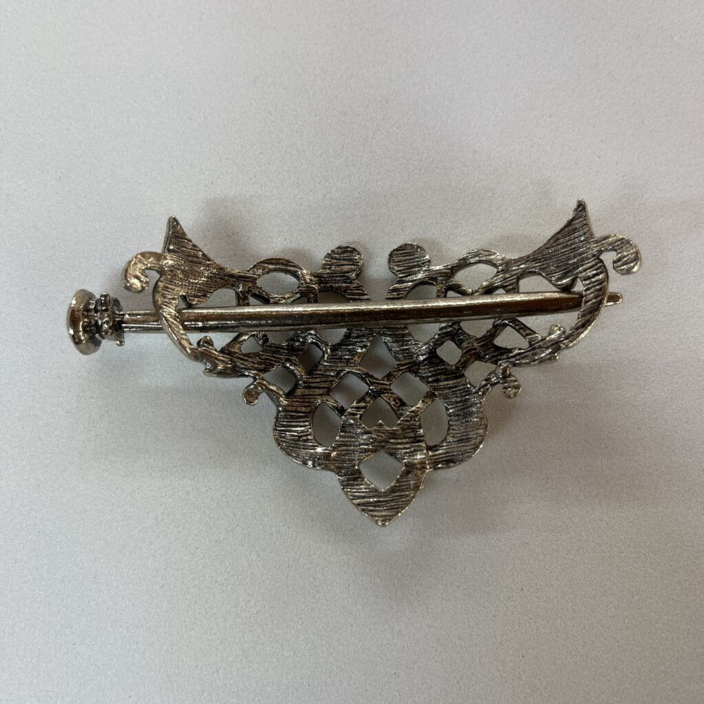 Vtg Viking Celtic Hair Ornament w/Pin