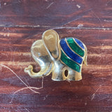 LG ELEPHANT BROOCH
