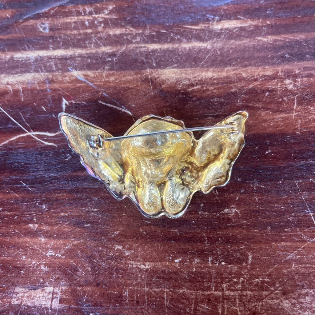 GOLDEN CHERUB/ANGEL BROOCH