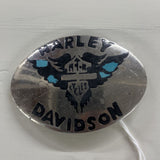 HARLEY DAVIDSON TURQUOISE BELT BUCKLE