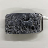 70S HORSE BELT BUCKLE