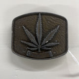 1970S HALL OF FAME MARIJUANA BELT BUCKLE