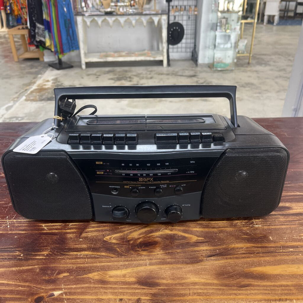 GPX AM/FM STEREO RECEIVER CASSETTE DOES NOT WORK