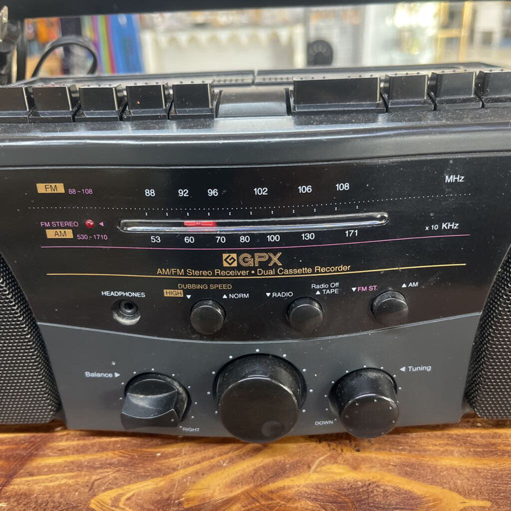 GPX AM/FM STEREO RECEIVER CASSETTE DOES NOT WORK