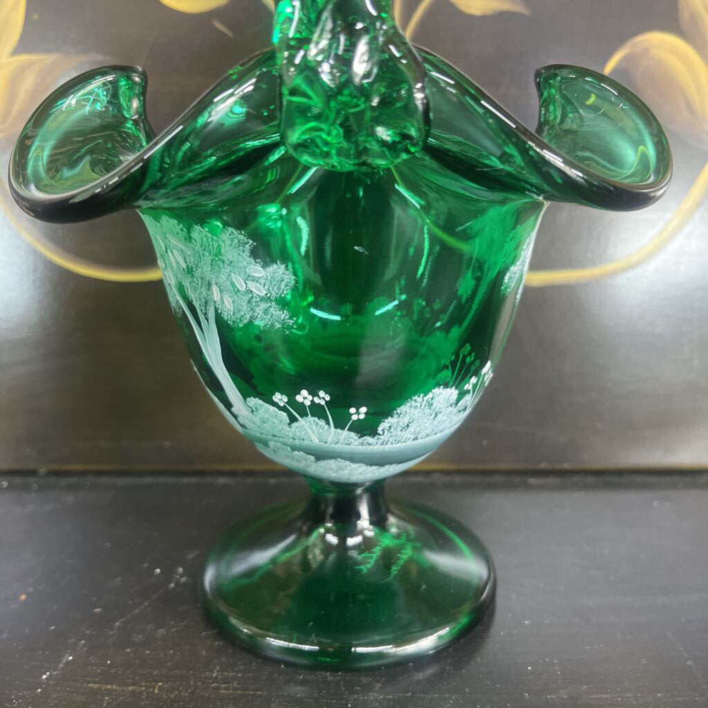 Fenton Spring Basket Green