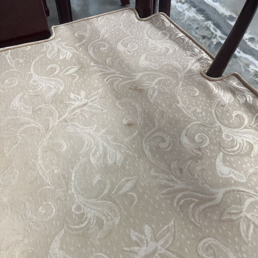 SOLID ROSEWOOD DINING TABLE WITH 8 CHAIRS