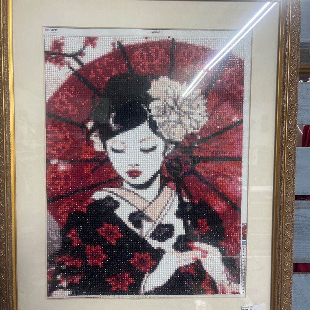 ORIENTAL (BEDAZZLED) WALL DECOR