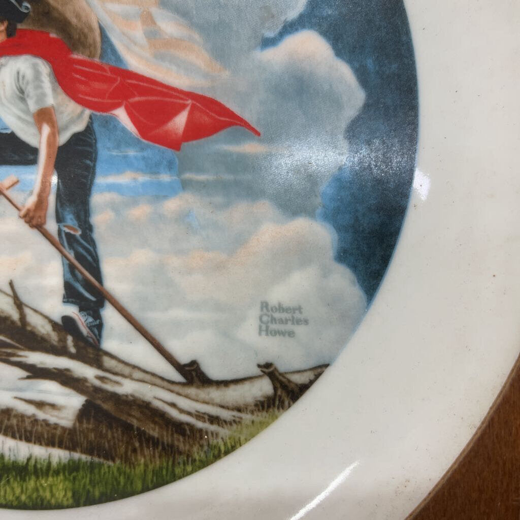 PATRIOTS OF THE AMERICAN BICENTENNIAL PLATE