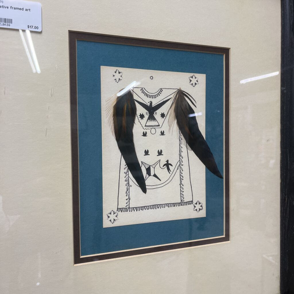 NATIVE FRAMED ART