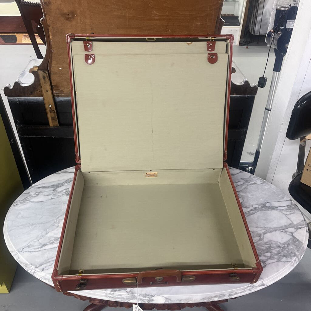1950'S SAMSONITE LUGGAGE W/ KEY