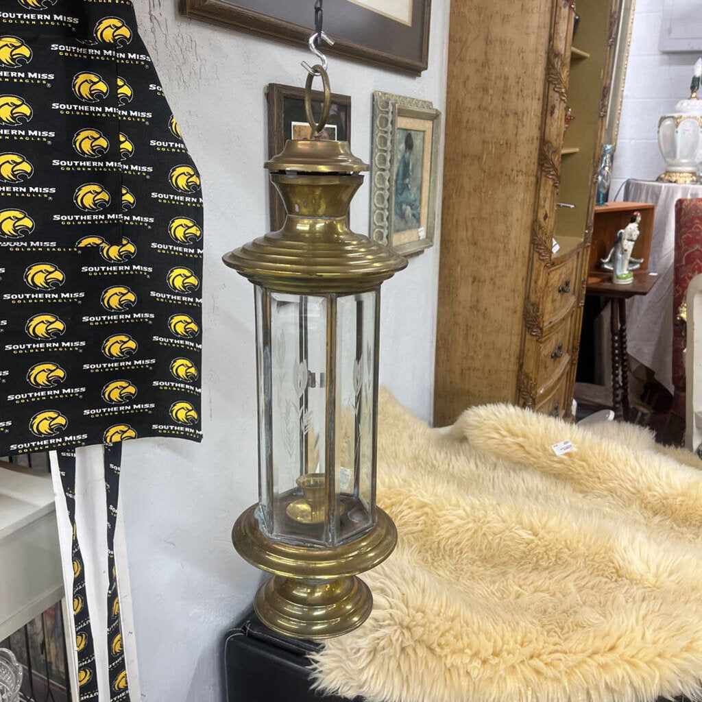 Brass Greek lantern