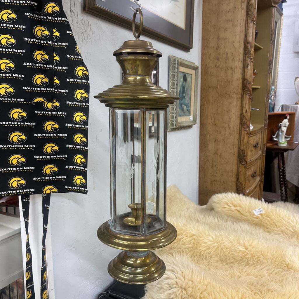 Brass Greek lantern