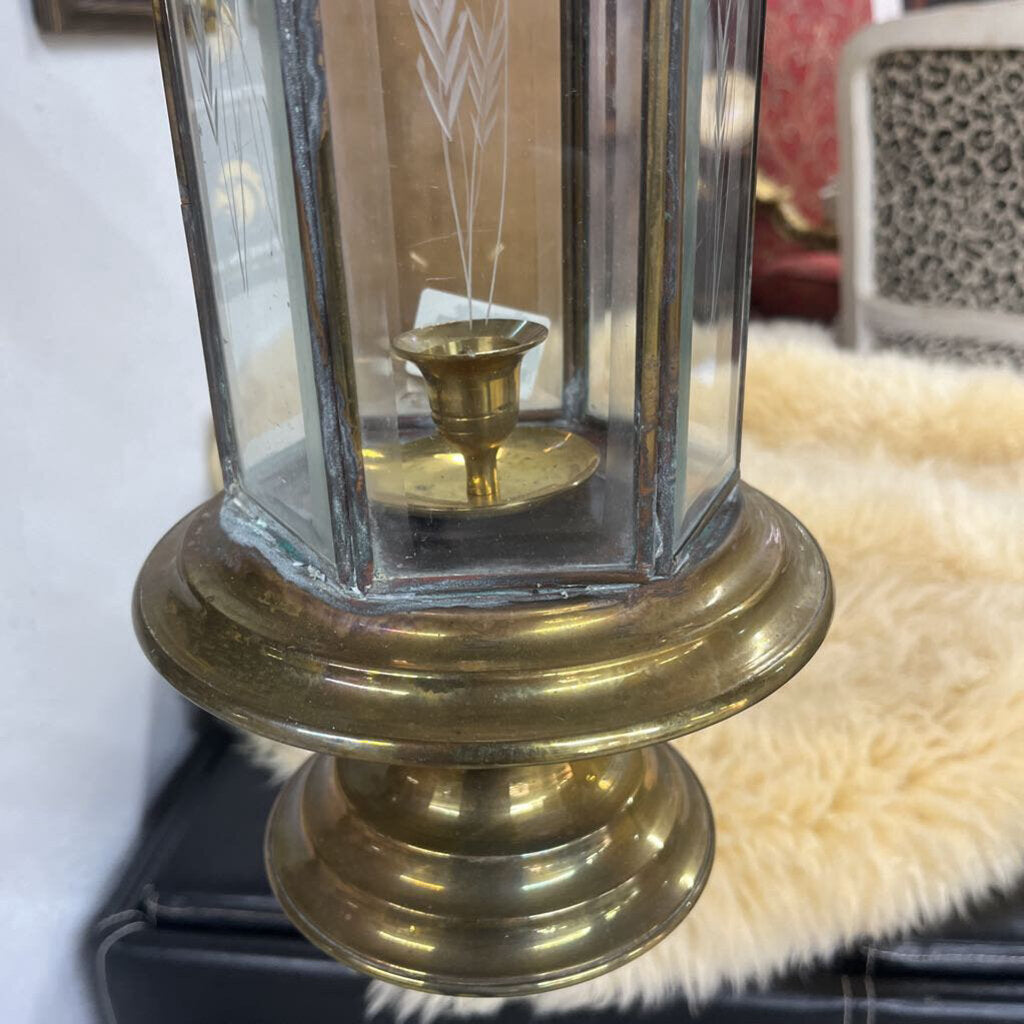 BRASS GREEK LANTERN