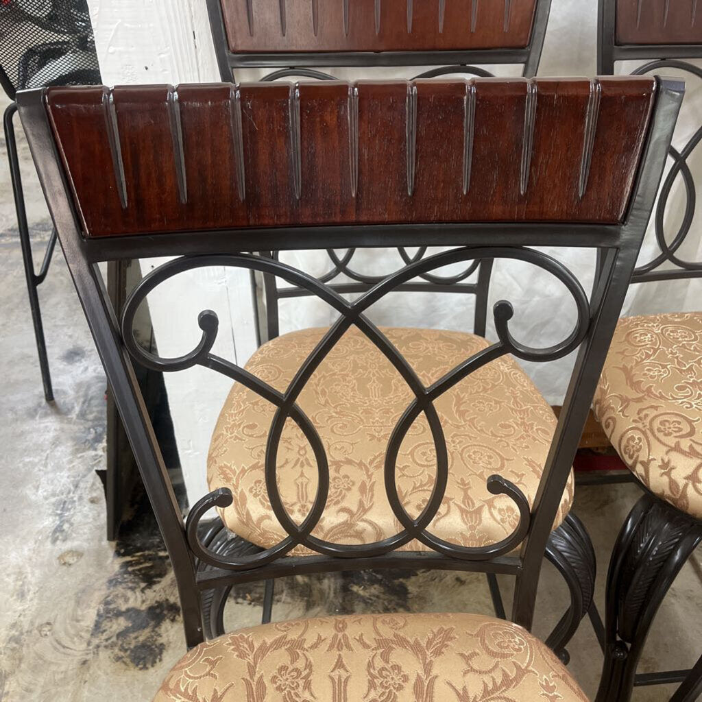 FOUR BARSTOOLS