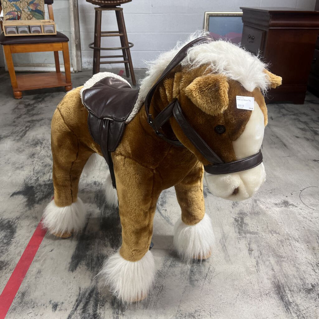 RIDE ON HORSE TOY