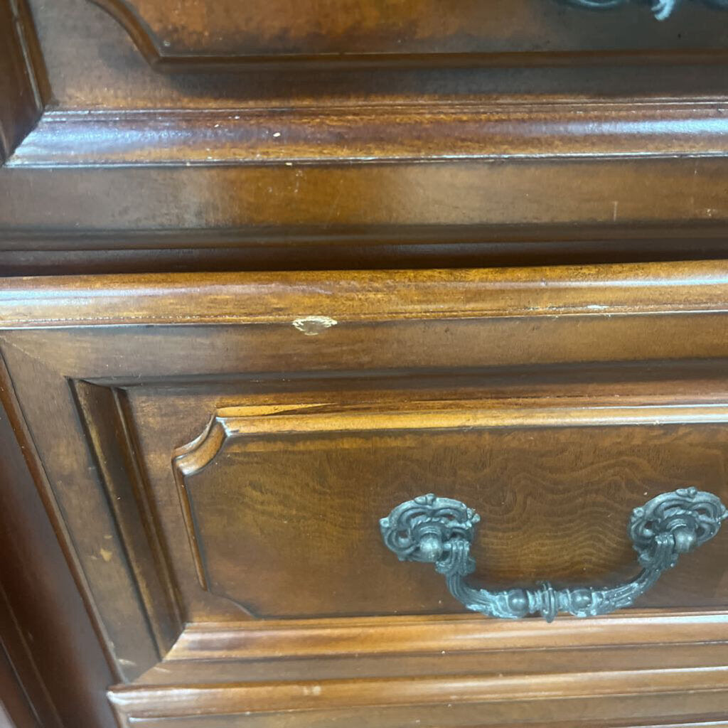 SOLID WOOD 6 DRAWER CHEST OF DRAWERS