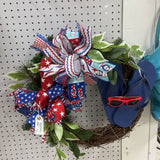 4TH OF JULY FLIP FLOP WREATH