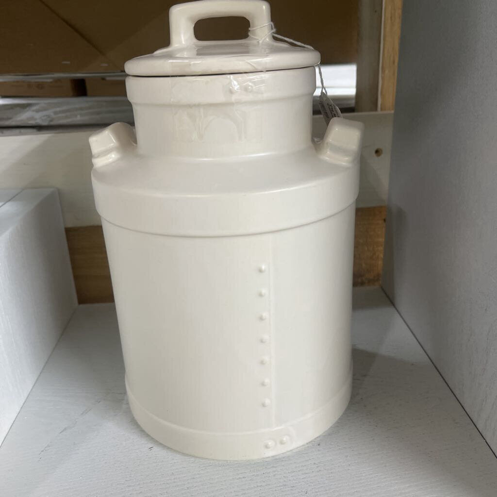 VTG MCCOY MILK CAN COOKIE JAR