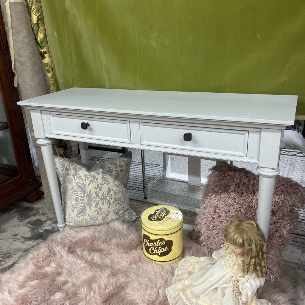 LARGE CONSOLE TABLE WITH 2 DRAWERS