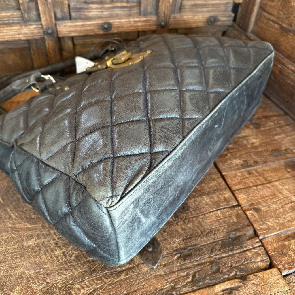 Jocasi Quilted Lambskin Leather Handbag