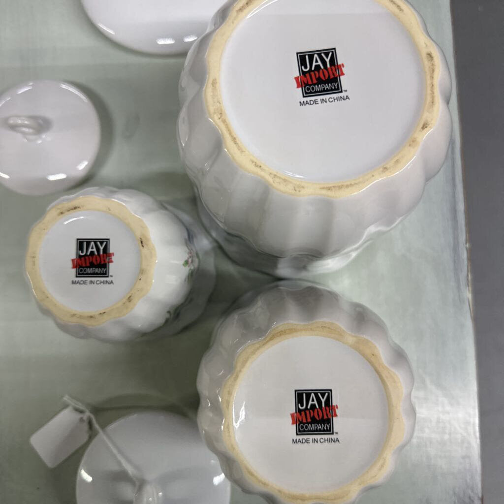 JAY IMPORT COMPANY 3pc CANISTER SET