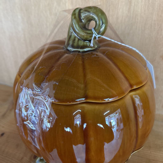 Home Interiors - Pumpkin Cookie Jar