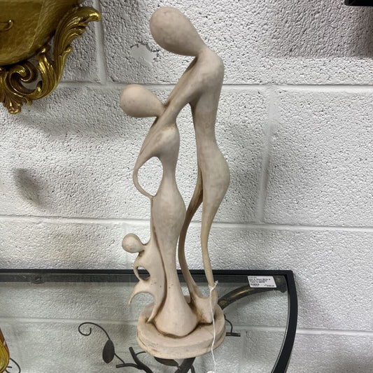 Carved Family Love Statue