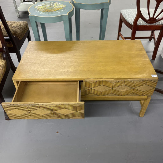 2 DRAWER COFFEE TABLE