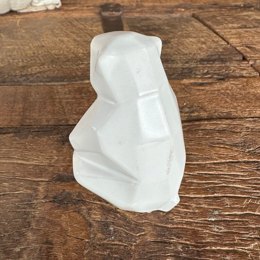 White Pottery Monkey